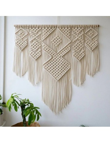 Macramé géant mural de la marque