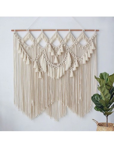 Macramé mural XXL solde