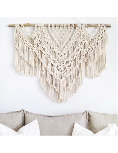 Macramé mural grand commande en ligne