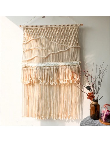 Macramé mural moderne soldes