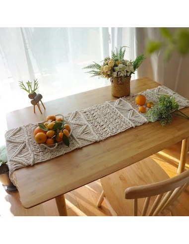 Chemin de table bohème macramé Toutes les collections ici