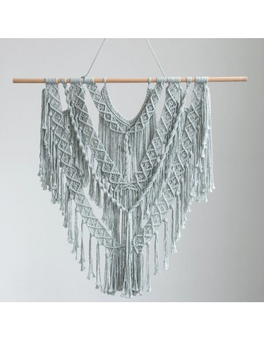 Macramé mural gris meilleur choix